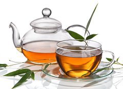 Fototapeta papr 254 x 184, 27050861 - Cup of tea with teapot