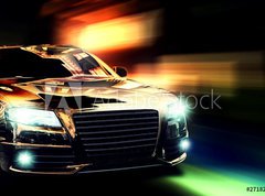 Samolepka flie 270 x 200, 27182189 - Nachtfahrt - non jzda