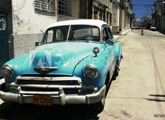 Fototapeta160 x 116  havana street  cross process, 160 x 116 cm