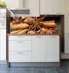 Fototapeta do kuchyn flie 180 x 60, 27660569 - Sternanis und Zimt zu Weihnachten - Badyn a skoice na Vnoce