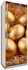 Samolepka na lednici fólie 80 x 200, 27774128 - Golden eggs - Zlatá vejce