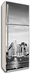 Samolepka na lednici flie 80 x 200  afternoon vibrant capture of new york midtown over hudson, 80 x 200 cm