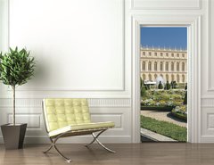 Samolepka na dvee flie 90 x 220  Royal residence Versailles, 90 x 220 cm