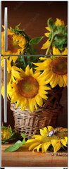 Samolepka na lednici flie 80 x 200  sunflover, 80 x 200 cm