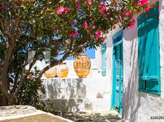 Samolepka flie 270 x 200, 280262579 - Old ceramic vessels in Apollonia village on Sifnos island in Greece.