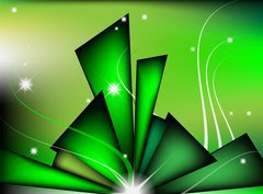 Fototapeta pltno 330 x 244, 28067873 - Abstract green composition