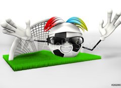 Fototapeta plátno 160 x 116, 28200340 - Euro 2012 football - Fotbal Euro 2012