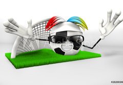 Fototapeta papr 184 x 128, 28200340 - Euro 2012 football - Fotbal Euro 2012