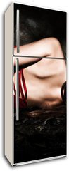 Samolepka na lednici fólie 80 x 200, 28730552 - sensual woman - smyslná žena