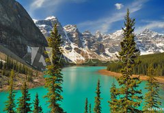 Samolepka flie 145 x 100, 28732439 - Moraine Lake Afternoon - Moraine Lake odpoledne