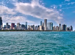 Fototapeta100 x 73  Skyline Chicago, 100 x 73 cm