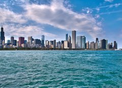 Samolepka flie 200 x 144, 28778839 - Skyline Chicago