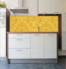 Fototapeta do kuchyn flie 180 x 60, 28895501 - Luxury seamless golden floral wallpaper
