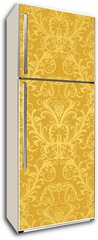 Samolepka na lednici flie 80 x 200, 28895501 - Luxury seamless golden floral wallpaper