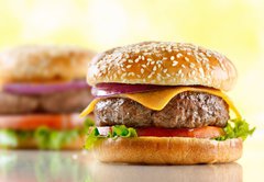 Fototapeta pltno 174 x 120, 28993138 - cheeseburger