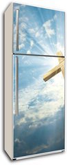 Samolepka na lednici flie 80 x 200  cross against the sky, 80 x 200 cm