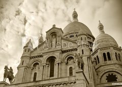 Samolepka flie 200 x 144, 29462499 - Sacre coeur at Montmartre