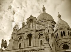 Samolepka flie 270 x 200  Sacre coeur at Montmartre, 270 x 200 cm