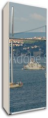 Samolepka na lednici flie 80 x 200, 29533789 - Kriegsschiffe auf dem Bosporus