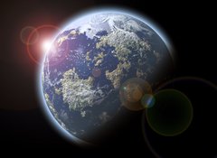Samolepka flie 100 x 73  Planet, 100 x 73 cm