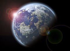 Samolepka flie 270 x 200  Planet, 270 x 200 cm