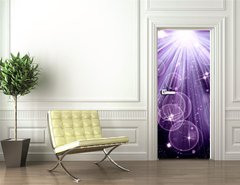 Samolepka na dvee flie 90 x 220  Abstract light background, 90 x 220 cm