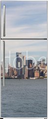 Samolepka na lednici flie 80 x 200, 298206863 - South Manhattan from a Hudson river ferry