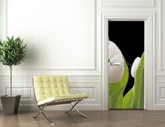 Samolepka na dvee flie 90 x 220  Tulips, 90 x 220 cm