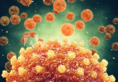 Fototapeta papr 184 x 128, 299804686 - Chronic liver disease can be caused by a viral hepatitis infection, Hepatitis viruses
