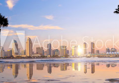 Fototapeta papr 184 x 128, 300187030 - Downtown San Diego skyline in California, USA