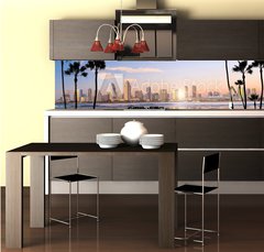 Fototapeta do kuchyn flie 260 x 60, 300187030 - Downtown San Diego skyline in California, USA