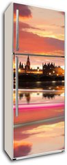 Samolepka na lednici flie 80 x 200  Big Ben in the evening, London, UK, 80 x 200 cm