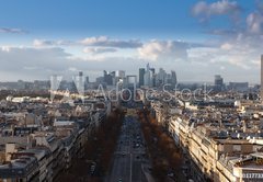 Samolepka flie 145 x 100  La defense of Paris, 145 x 100 cm