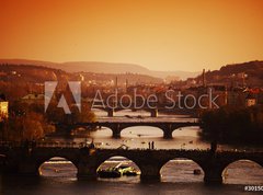 Samolepka flie 270 x 200, 30150697 - charles bridge