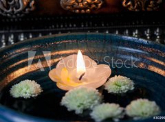 Samolepka flie 270 x 200, 30299512 - Schwimmkerze asiatisch