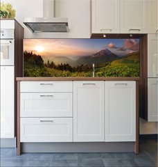 Fototapeta do kuchyn flie 180 x 60, 30337754 - Roszutec peak in sunset - Slovakia mountain Fatra - Roszutec vrchol pi zpadu slunce