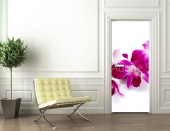 Samolepka na dvee flie 90 x 220  Orchidea, 90 x 220 cm