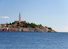 Samolepka flie 100 x 73, 30524389 - Croatia -  Rovinj - Old city and mediterranean sea - Chorvatsko
