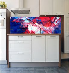 Fototapeta do kuchyn flie 180 x 60, 306321227 - colorful oil painting multi colors abstract background with texture. - barevn olejomalba vcebarevn abstraktn pozad s texturou.