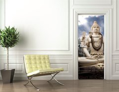 Samolepka na dvee flie 90 x 220  Big Lord Shiva statue in Bangalore, 90 x 220 cm