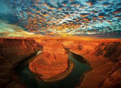 Samolepka flie 100 x 73  Horse shoe bend, 100 x 73 cm