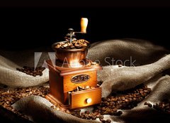 Samolepka flie 200 x 144  Coffee Mill, 200 x 144 cm