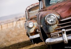 Fototapeta145 x 100  abandoned cars, 145 x 100 cm