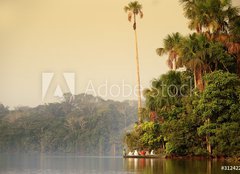 Fototapeta papr 254 x 184, 31242265 - Sandoval See, Amazonas, Peru