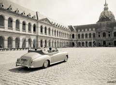 Samolepka flie 100 x 73, 31462735 - Collection car for wedding ceremony in Paris
