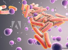 Fototapeta papr 360 x 266, 316394282 - Medicine Bacteria and virus Picture