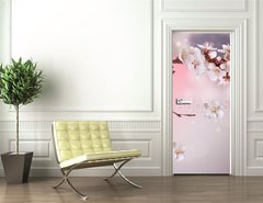 Samolepka na dvee flie 90 x 220  Spring Blossom Design, 90 x 220 cm