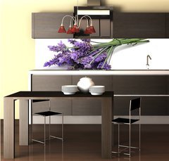 Fototapeta do kuchyně fólie 260 x 60, 31830831 - lavender - levandule