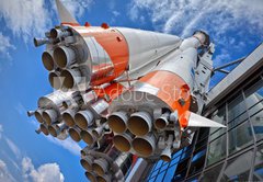 Fototapeta pltno 174 x 120, 31858849 - Russian space transport rocket