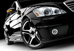 Fototapeta papr 184 x 128, 32017541 - Black car